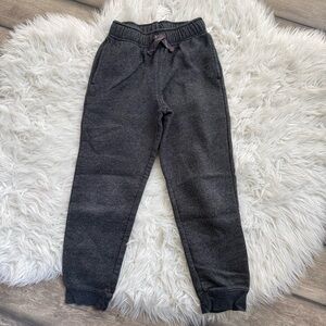 Cat & Jack Gray Jogger Sweatpants Elastic Cuffs